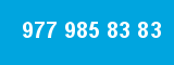 977 985 83 83 977 985 83 83